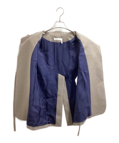 Chloe（クロエ）Chloe (クロエ) ラップテーラードジャケット / Wrap tailored jacket / フランス製 / Made in FRANCE ベージュ サイズ:34の古着・服飾アイテム