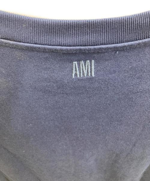 AMI Alexandre Mattiussi（アミアレクサンドルマテュッシ）AMI Alexandre Mattiussi (アミアレクサンドルマテュッシ) Coeur Sacre Tee / HTS009.726 ネイビー サイズ:Mの古着・服飾アイテム