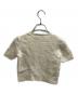 GUCCI (グッチ) 半袖ニット　650676 ベージュ サイズ:ＸＳ：25000円