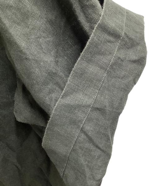 MARKAWARE（マーカウェア）MARKAWARE (マーカウェア) OPEN COLLAR SHIRT HEMP　A22B-07SH02B グレー サイズ:1の古着・服飾アイテム