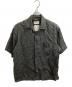 MARKAWARE（マーカウェア）の古着「OPEN COLLAR SHIRT HEMP　A22B-07SH02B」｜グレー
