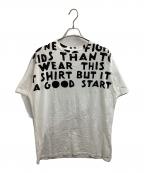 Maison Margielaメゾンマルジェラ）の古着「AIDS Tee　/　S50GC0663 S22816」｜ホワイト