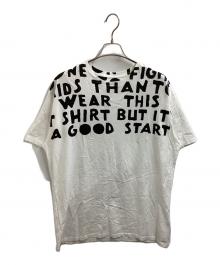 Maison Margiela（メゾンマルジェラ）の古着「AIDS Tee　/　S50GC0663 S22816」｜ホワイト