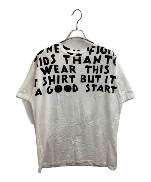 Maison Margiela（メゾンマルジェラ）Maison Margiela (メゾンマルジェラ) AIDS Tee　/　S50GC0663 S22816 ホワイト サイズ:1の古着・服飾アイテム