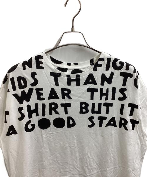 Maison Margiela（メゾンマルジェラ）Maison Margiela (メゾンマルジェラ) AIDS Tee　/　S50GC0663 S22816 ホワイト サイズ:1の古着・服飾アイテム