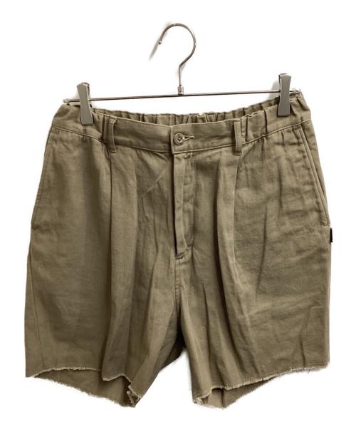 NEIGHBORHOOD（ネイバーフッド）NEIGHBORHOOD (ネイバーフッド) TUCK SHORT PANTS ブラウン サイズ:Mの古着・服飾アイテム