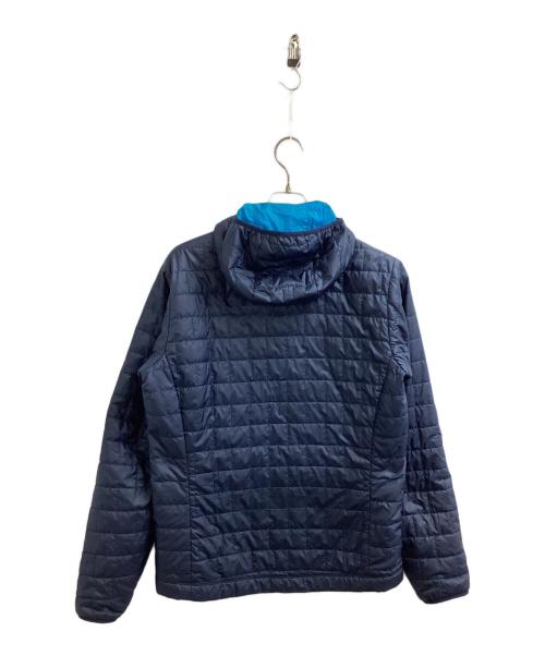 Patagonia（パタゴニア）Patagonia (パタゴニア) ナノパフフーディー ネイビー サイズ:Mの古着・服飾アイテム