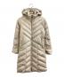 Patagonia（パタゴニア）の古着「W's Down With It Parka / ウィズイットロングダウン / ダウンコート」｜ベージュ