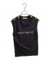 PIERRE BALMAIN（ピエール バルマン）の古着「ノースリーブカットソー / HP68230T」｜ブラック