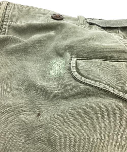 US ARMY（ユーエスアーミー）US ARMY (ユーエスアーミー) M-51フィールドパンツ /  56年製 / RAPIDジップ グリーン サイズ:Lの古着・服飾アイテム