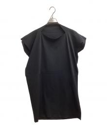 me ISSEY MIYAKE（ミーイッセイ ミヤケ）の古着「ノースリーブワンピース　M194KH511」｜ブラック