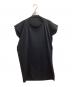 me ISSEY MIYAKE（ミーイッセイ ミヤケ）の古着「ノースリーブワンピース　M194KH511」｜ブラック