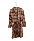 MONTGOMERY WARDモンゴメリーワード）の古着「ロングガウンカーディガン」｜レッド