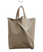 CELINEセリーヌ）の古着「バーティカルカバ　2WAYスモールトートバッグ」｜グレー