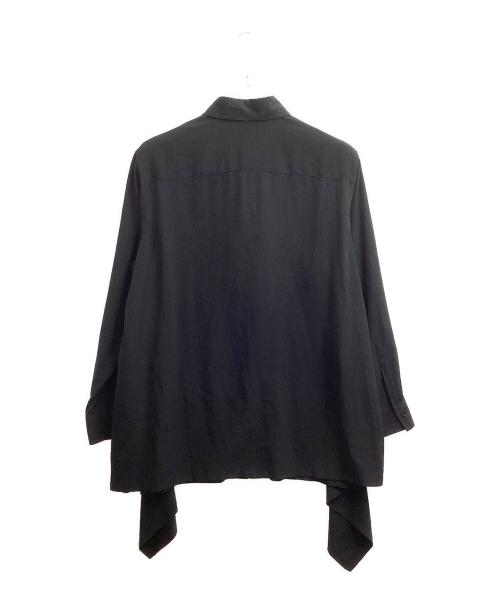 GROUND Y（グラウンドワイ）GROUND Y (グラウンドワイ) 変形シャツ / GC-B03-500 ブラック サイズ:1の古着・服飾アイテム