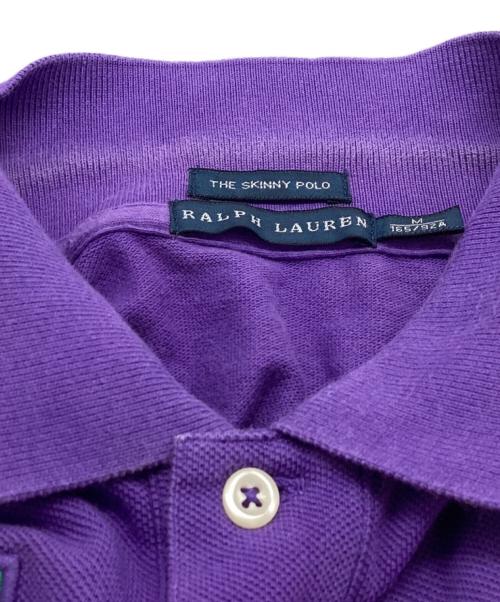 RALPH LAUREN（ラルフローレン）RALPH LAUREN (ラルフローレン) ビッグポニーポロシャツ パープル サイズ:Mの古着・服飾アイテム