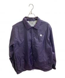 Carhartt WIP（カーハート ワーク イン プログレス）の古着「コーチジャケット」｜パープル