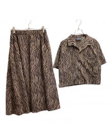 Thousand Mile（サウザンドマイル）の古着「ROOMY SHIRTS SET UP」｜ブラウン
