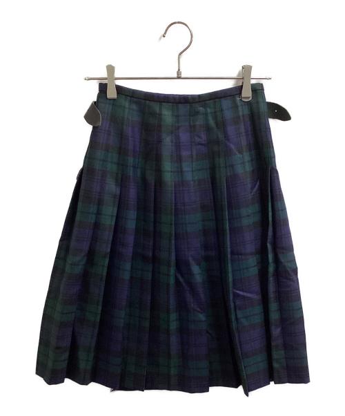 O'NEIL OF DUBLIN（オニールオブダブリン）O'NEIL OF DUBLIN (オニールオブダブリン) ラップスカート グリーン サイズ:36の古着・服飾アイテム