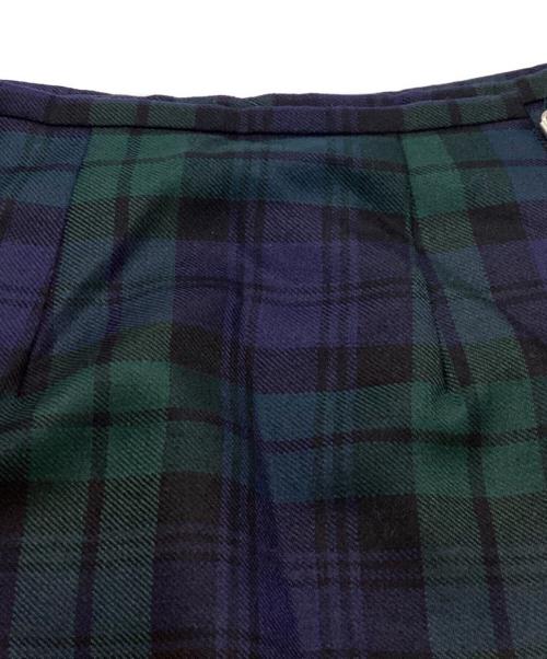 O'NEIL OF DUBLIN（オニールオブダブリン）O'NEIL OF DUBLIN (オニールオブダブリン) ラップスカート グリーン サイズ:36の古着・服飾アイテム