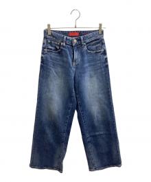 RED CARD（レッドカード）の古着「35th Anniv.Wideデニムパンツ / 26W101」｜ブルー