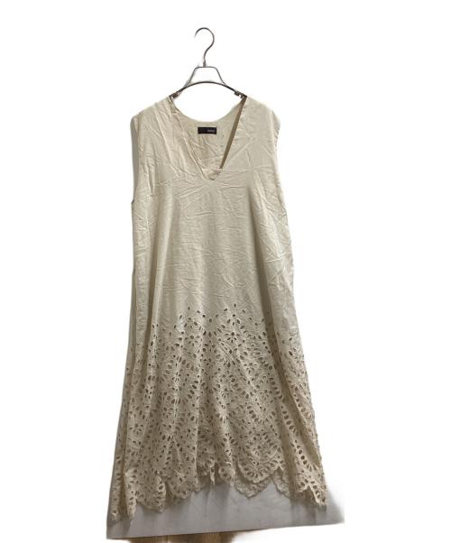 styling/（スタイリング）styling/ (スタイリング) kei shirahata エンブロイダリーワンピース / 16WF0231045 アイボリー サイズ:1の古着・服飾アイテム