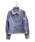 HEIHEI×HAPPYBERRYヘイヘイ）の古着「コラボブラウス」｜ブルー