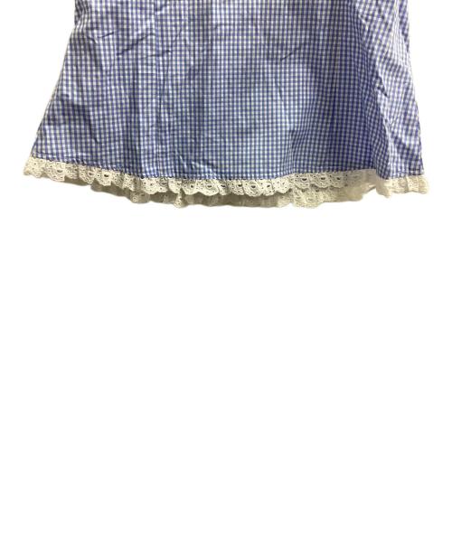 HEIHEI（ヘイヘイ）HEIHEI (ヘイヘイ) happyberry コラボブラウス ブルー サイズ:2の古着・服飾アイテム