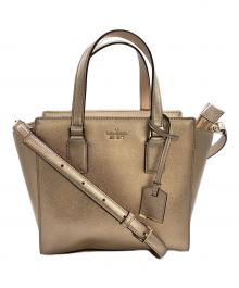 Kate Spade（ケイトスペード）の古着「キャメロンストリート スモール ヘイデン 2wayショルダーバッグ」｜ピンク