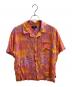 stussy（ステューシー）の古着「PHOTO FILM SHIRT / フォト フィルムシャツ / アロハシャツ / 1110241」｜ピンク