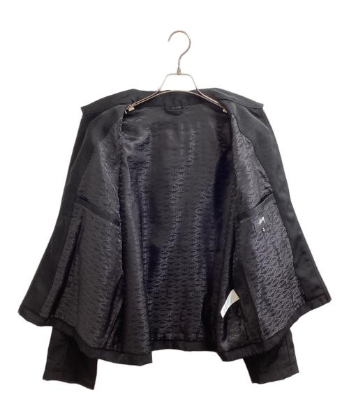 stussy（ステューシー）stussy (ステューシー) SS LINK NYLON CLUB JACKET　115773 ブラック サイズ:Mの古着・服飾アイテム