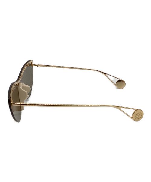 GUCCI（グッチ）GUCCI (グッチ) サングラス / GG0666S ゴールドの古着・服飾アイテム