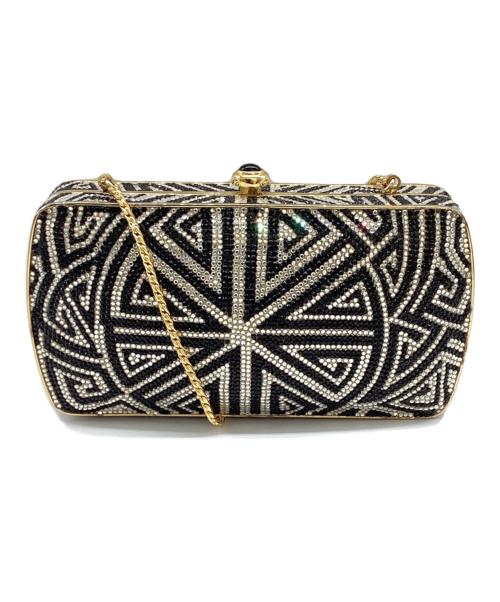 JUDITH LEIBER（ジュディス・ライバー）JUDITH LEIBER (ジュディス・ライバー) ラインストーンミニバッグ ゴールドの古着・服飾アイテム