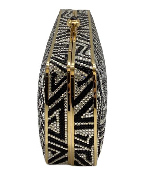 JUDITH LEIBER（ジュディス・ライバー）JUDITH LEIBER (ジュディス・ライバー) ラインストーンミニバッグ ゴールドの古着・服飾アイテム