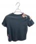 3.1 phillip lim (スリーワンフィリップリム) 花柄刺繍Tシャツ ブラック サイズ:S：4000円
