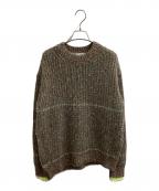 STELLA McCARTNEYステラマッカートニー）の古着「アシンメトリークルーネックセーター / 6K0489 352426」｜ブラウン