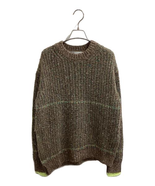 STELLA McCARTNEY（ステラマッカートニー）STELLA McCARTNEY (ステラマッカートニー) アシンメトリークルーネックセーター / 6K0489 352426 ブラウン サイズ:Sの古着・服飾アイテム