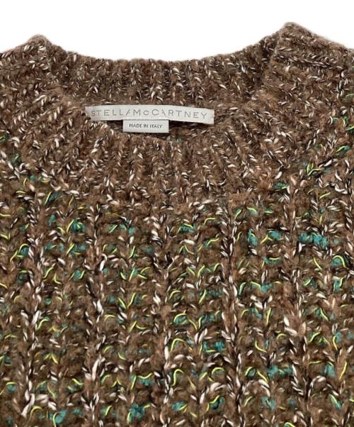 STELLA McCARTNEY（ステラマッカートニー）STELLA McCARTNEY (ステラマッカートニー) アシンメトリークルーネックセーター / 6K0489 352426 ブラウン サイズ:Sの古着・服飾アイテム