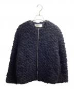 CYCLASシクラス）の古着「ノーカラーファージャケット / 1-06-05-2026」｜ブラック