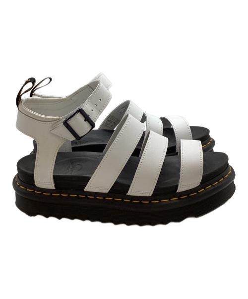 Dr.Martens（ドクターマーチン）Dr.Martens (ドクターマーチン) BLAIRE 厚底サンダル ホワイト サイズ:7の古着・服飾アイテム