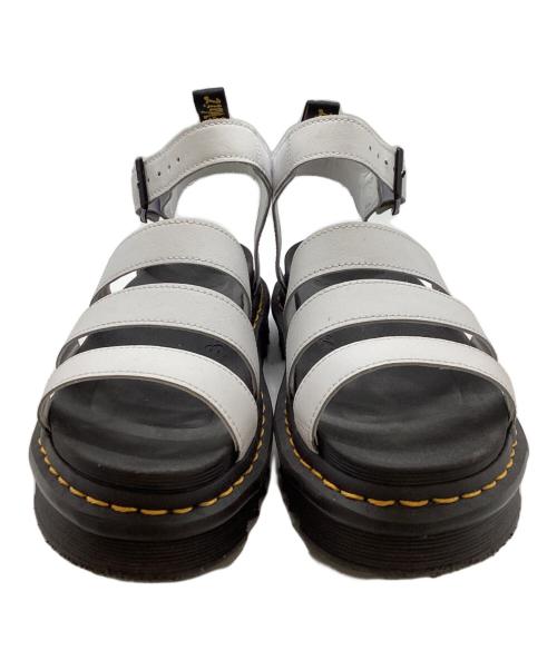 Dr.Martens（ドクターマーチン）Dr.Martens (ドクターマーチン) BLAIRE 厚底サンダル ホワイト サイズ:7の古着・服飾アイテム