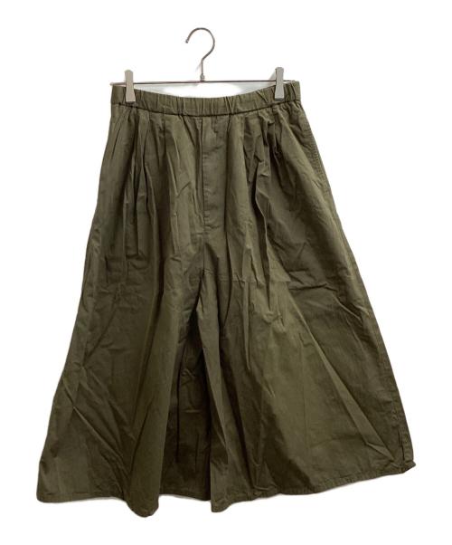 LAD MUSICIAN（ラッドミュージシャン）LAD MUSICIAN (ラッドミュージシャン) HIGH COUNT TWILL 3TUCK CROPPED / 2119-507 オリーブ サイズ:42の古着・服飾アイテム