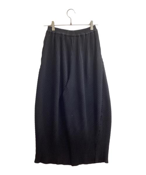 KANATA（カナタ）KANATA (カナタ) プリーツワイドパンツ ブラック サイズ:表記なしの古着・服飾アイテム