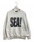 WIND AND SEA（ウィンダンシー）の古着「SEA! Crewneck Sweatshirt / WDS-0-CLCH-25-Q3-CS-03」｜グレー