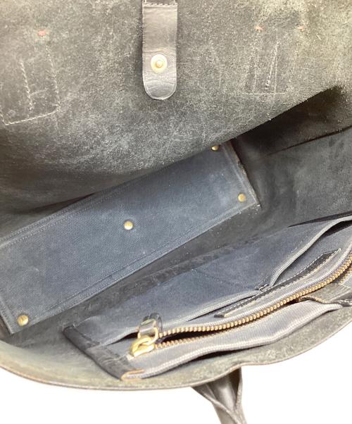 Daniel&Bob（ダニエル＆ボブ）Daniel&Bob (ダニエル＆ボブ) レザートートバッグ ブラックの古着・服飾アイテム