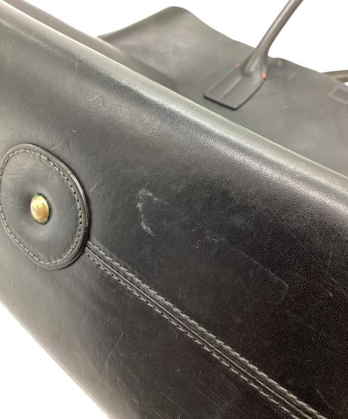 Daniel&Bob（ダニエル＆ボブ）Daniel&Bob (ダニエル＆ボブ) レザートートバッグ ブラックの古着・服飾アイテム