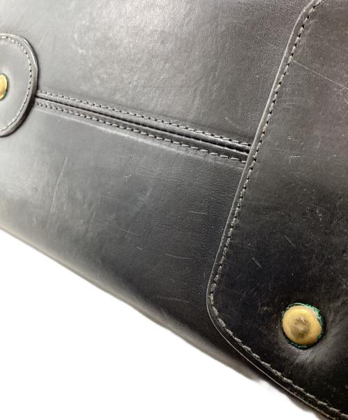 Daniel&Bob（ダニエル＆ボブ）Daniel&Bob (ダニエル＆ボブ) レザートートバッグ ブラックの古着・服飾アイテム