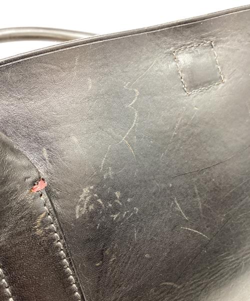 Daniel&Bob（ダニエル＆ボブ）Daniel&Bob (ダニエル＆ボブ) レザートートバッグ ブラックの古着・服飾アイテム