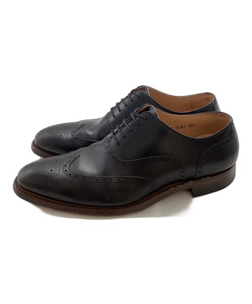 SCOTCH GRAIN（スコッチグレイン）SCOTCH GRAIN (スコッチグレイン) ウィングチップシューズ ウィングチップ 匠 ブラック サイズ:26の古着・服飾アイテム