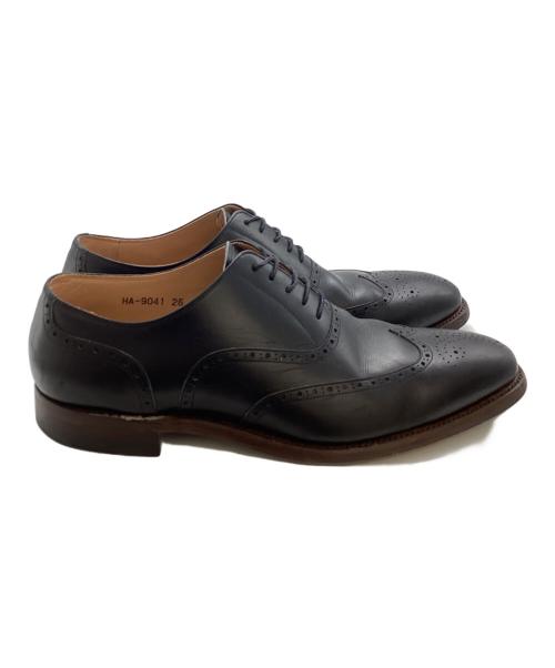 SCOTCH GRAIN（スコッチグレイン）SCOTCH GRAIN (スコッチグレイン) ウィングチップシューズ ウィングチップ 匠 ブラック サイズ:26の古着・服飾アイテム